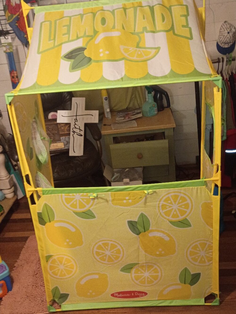 Melissa and Doug Kids Play Lemonade Stand Tent